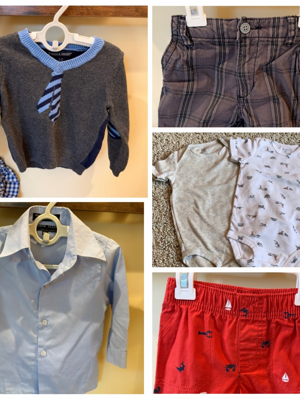 Baby Boys Outfits Bundle Size 12 Months